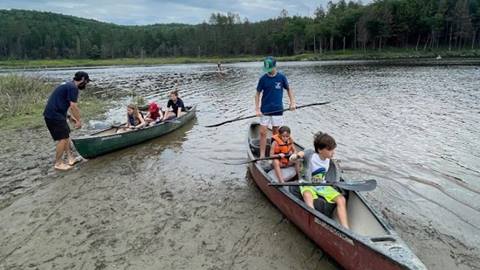 Canoeing