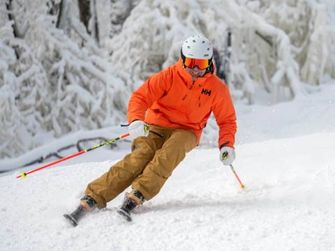 Skier Skiing