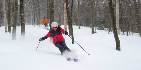 Slide Brook skiing 