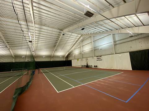 SHARC tennis barn