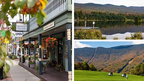 mad river valley photo collage