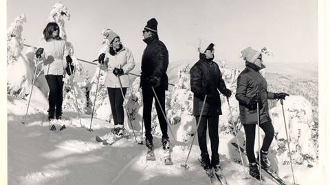 Group of skiers